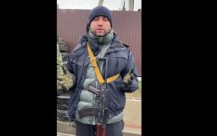 Боец территориальной обороны Мамедов