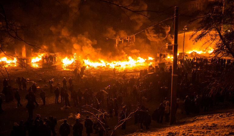 Столкновения на Грушевского8