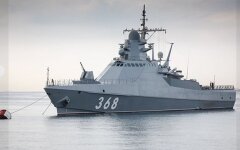 Украинские ракеты попали в корабль ЧФ РФ "Василий Быков"
