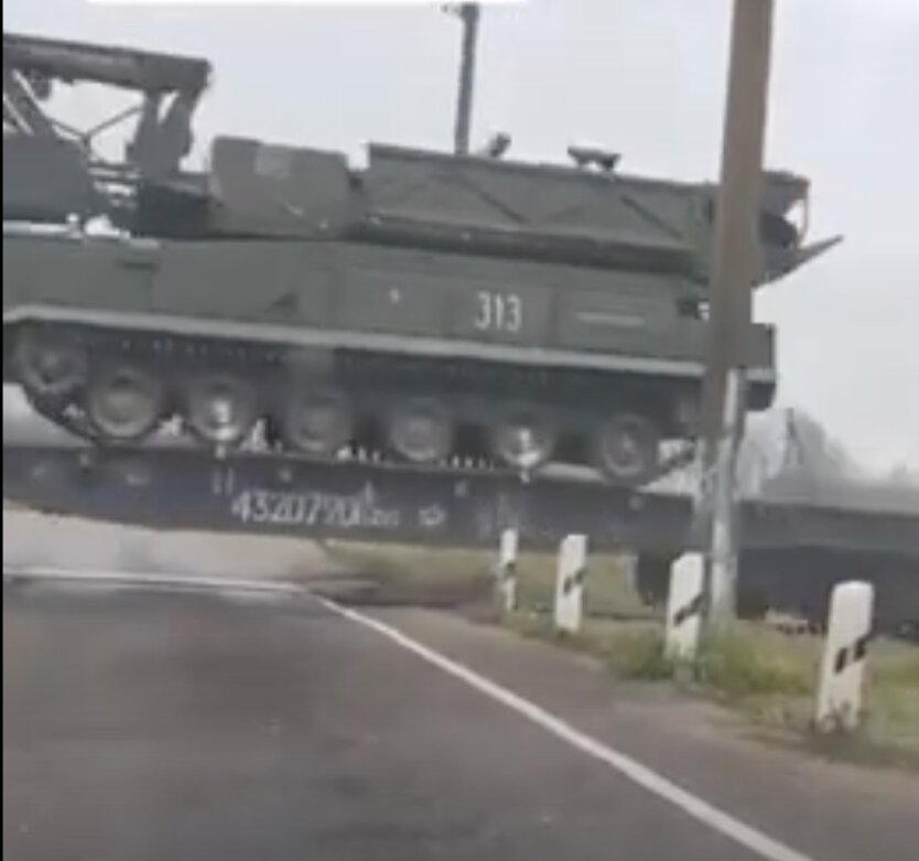 российские войска на границе с Украиной
