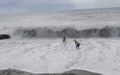 шторм Черное море