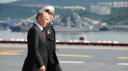 Владимир Путин в Североморске