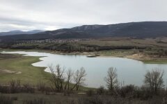 Крым, оккупанты, Белогорское водохранилище