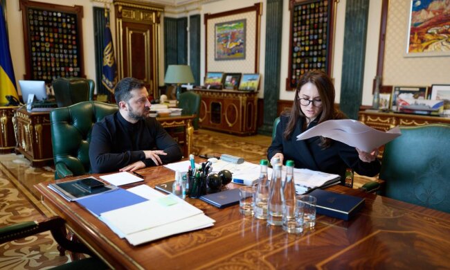 Володимир Зеленський та Юлія Свириденко