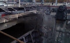 Удар по греблі в Білгородській області