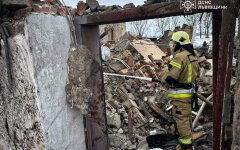 Руйнування після російської атаки