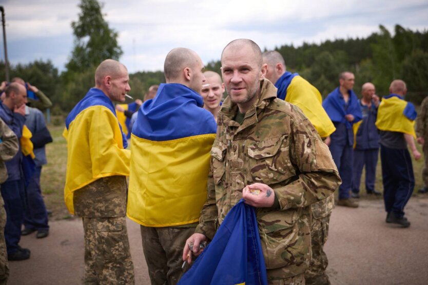 Обмін полоненими / Фото: Телеграм Володимира Зеленського