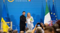 Владимир Зеленский и Джорджиа Мелони