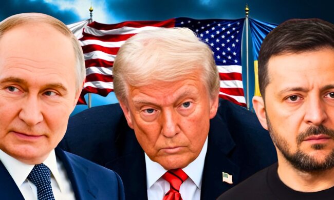 Володимир Зеленський, Дональд Трамп, Володимир Путін