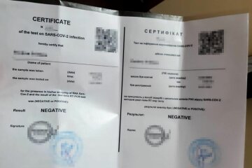 Поддельные сертификаты ПЦР-тестов, Киев, дипломы по образованию