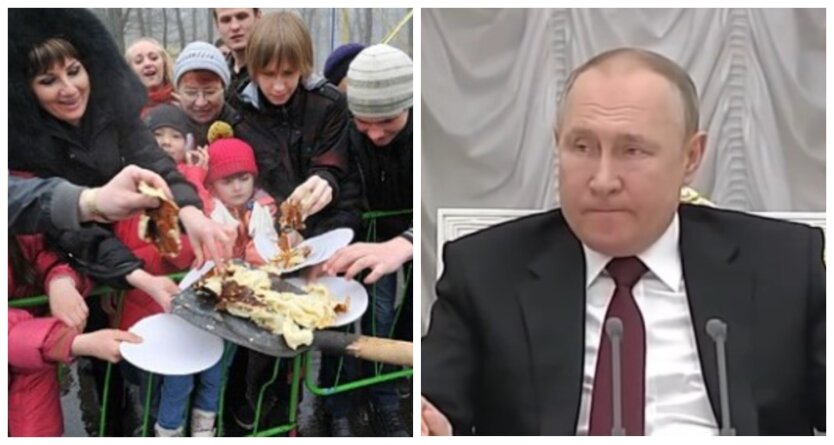 Рейтинг Путіна тримається на бідних росіян, - Bloomberg