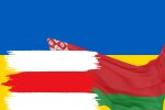 Украина и Беларусь, флаги