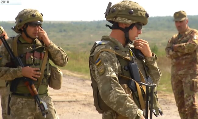 украинские военные