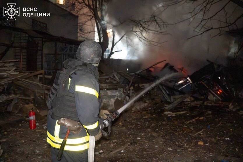 Удар по Одессе