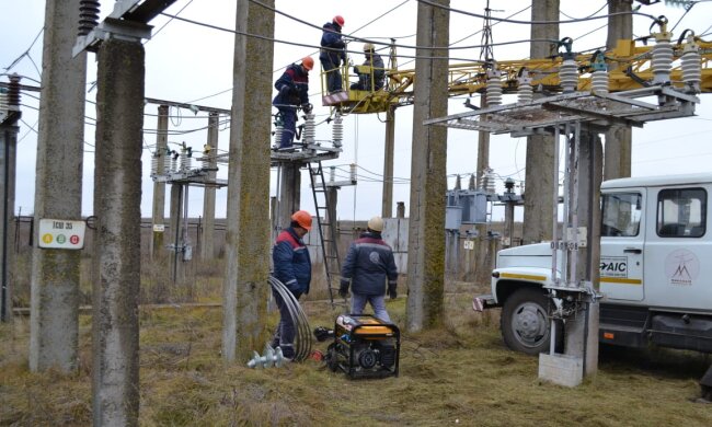 Энергетика Украины, фото ремонта