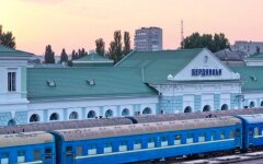 Поезд Киев-Бердянск, укрзализныця