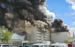 Пожар в Берлине