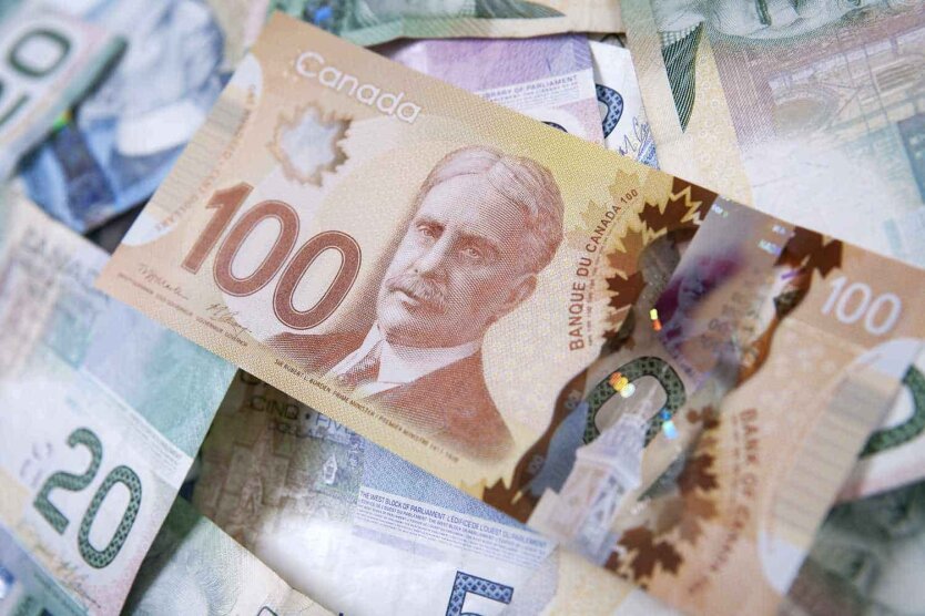 Канадские доллары