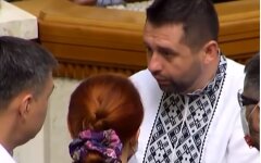 Давид Арахамия, Кассовые аппараты для ФОПов, Протесты ФОП, Слуга народа