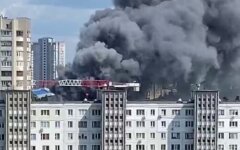 Взрыв на АЗС в Киеве
