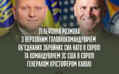 Валерий Залужный и Кристофер Каволи провели разговор