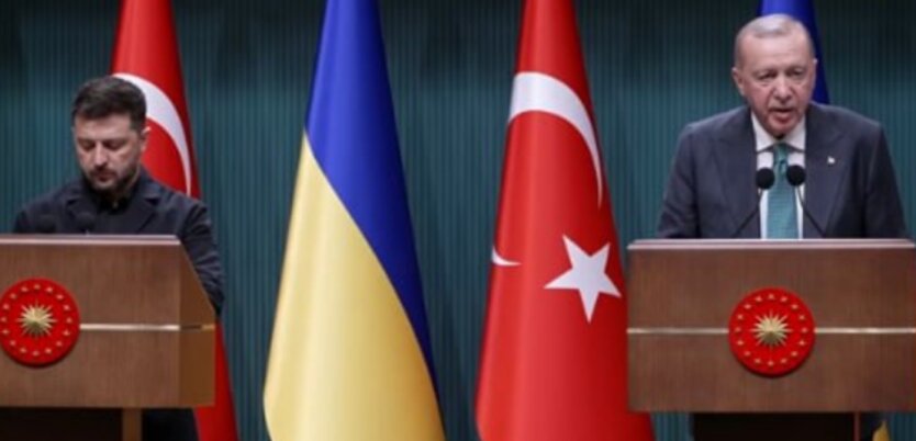 Володимир Зеленський та Реджеп Таїп Ердоган