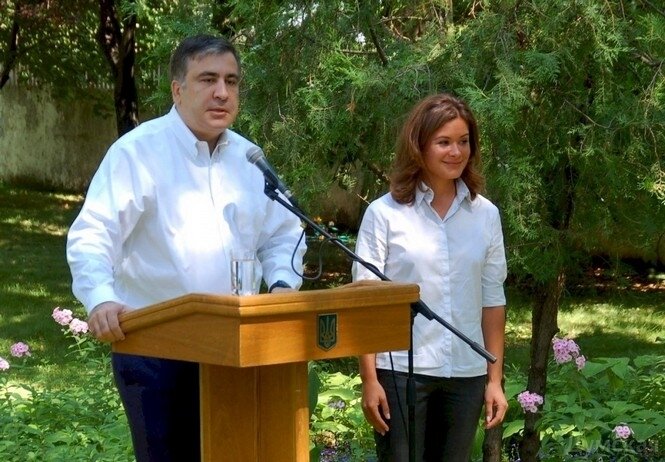 Мария Гайдар Михаил Саакашвили