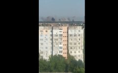 Уничтожение склада рашистов