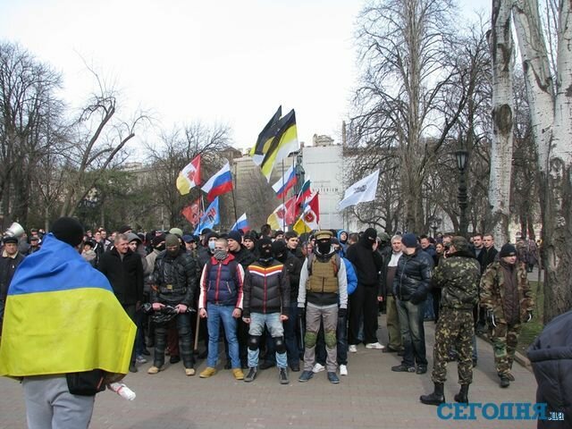 Антимайдан в Одессе 2017