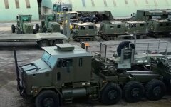 Танковый тягач Oshkosh, военная помощь Германии