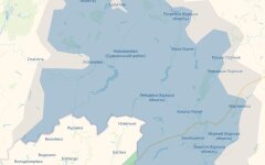 Курская область, 17 сентября 2024 года. DeepState