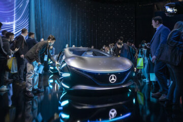 Mercedes Vision Avtr на CES 2020