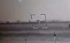 Появилось эпичное видео уничтожения бронетехники врага