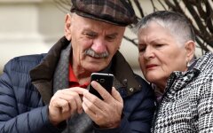 Пенсионеры в Украине