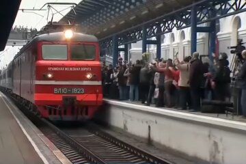 поезд в Крым