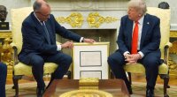 Фрідріх Мерц та Дональд Трамп