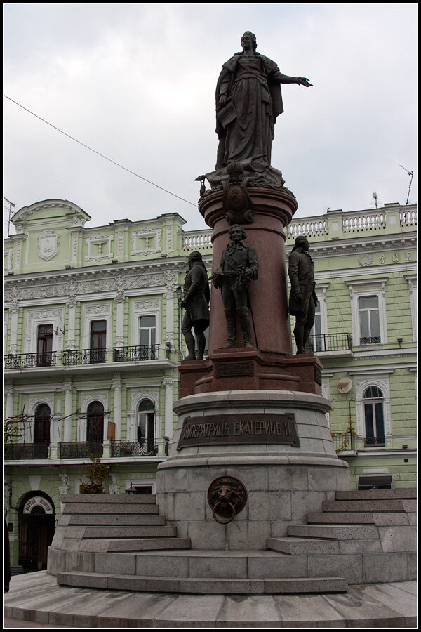 Памятник Екатерине Великой в Одессе