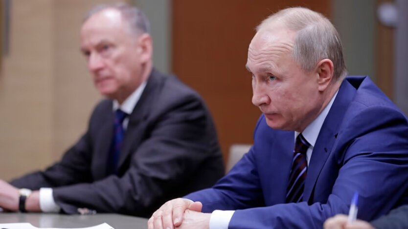 Владимир Путин и Николай Патрушев, фото