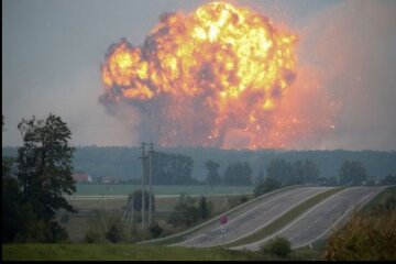 Взрыв склада в Калиновке, фото
