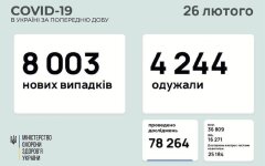 Статистика по коронавирусу на 26 февраля