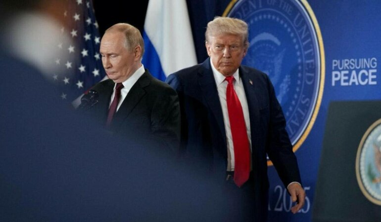 Путін та Дональд Трамп