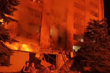 Удар по штабу ВС РФ в Донецке