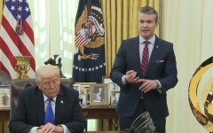 Дональд Трамп та Піт Хегсет