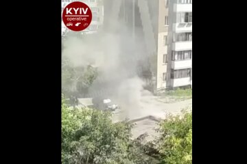 Поджог магазина, Киев, ревность