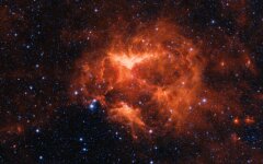 NASA засняло символ Хэллоуина на краю Галактики