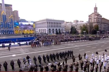 Военный парад в Киеве
