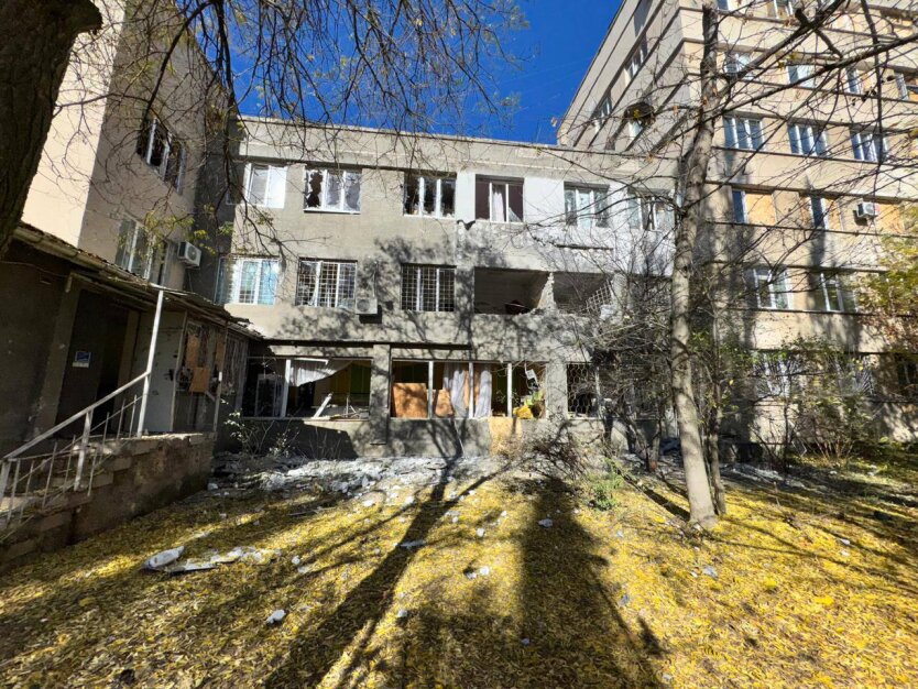 Обстріл лікарні у Херсоні