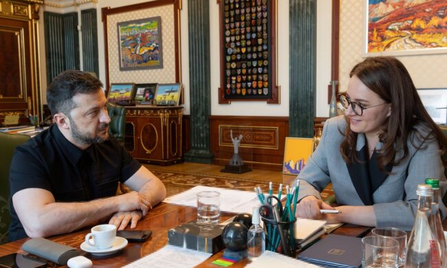 Володимир Зеленський та Юлія Свириденко
