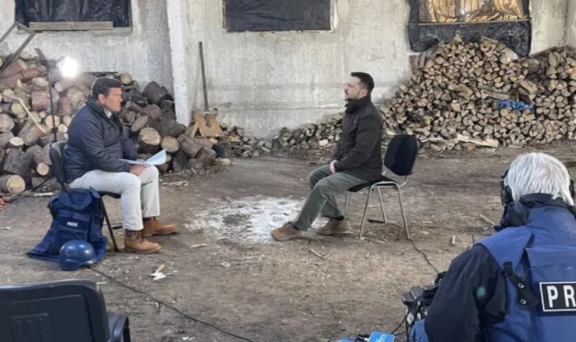 Интервью украинского лидера должно выйти в рамках программы "Special Report" уже в пятницу, 23 февраля
