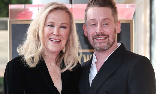 Кэтрин О'Хара и Маколей Калкин